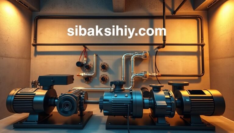 معلم تركيب مضخة