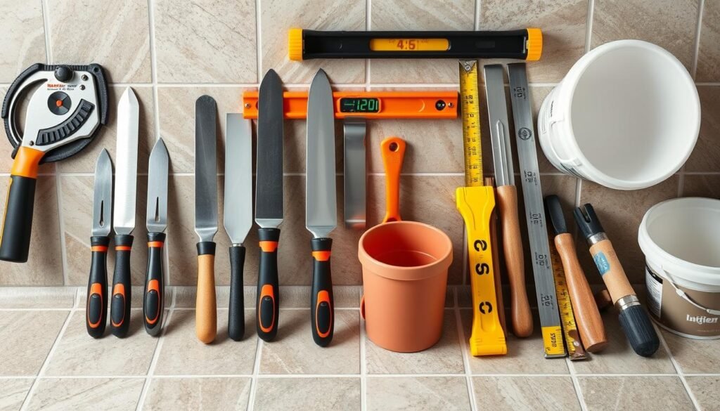 أدوات تركيب السيراميك الاحترافية
