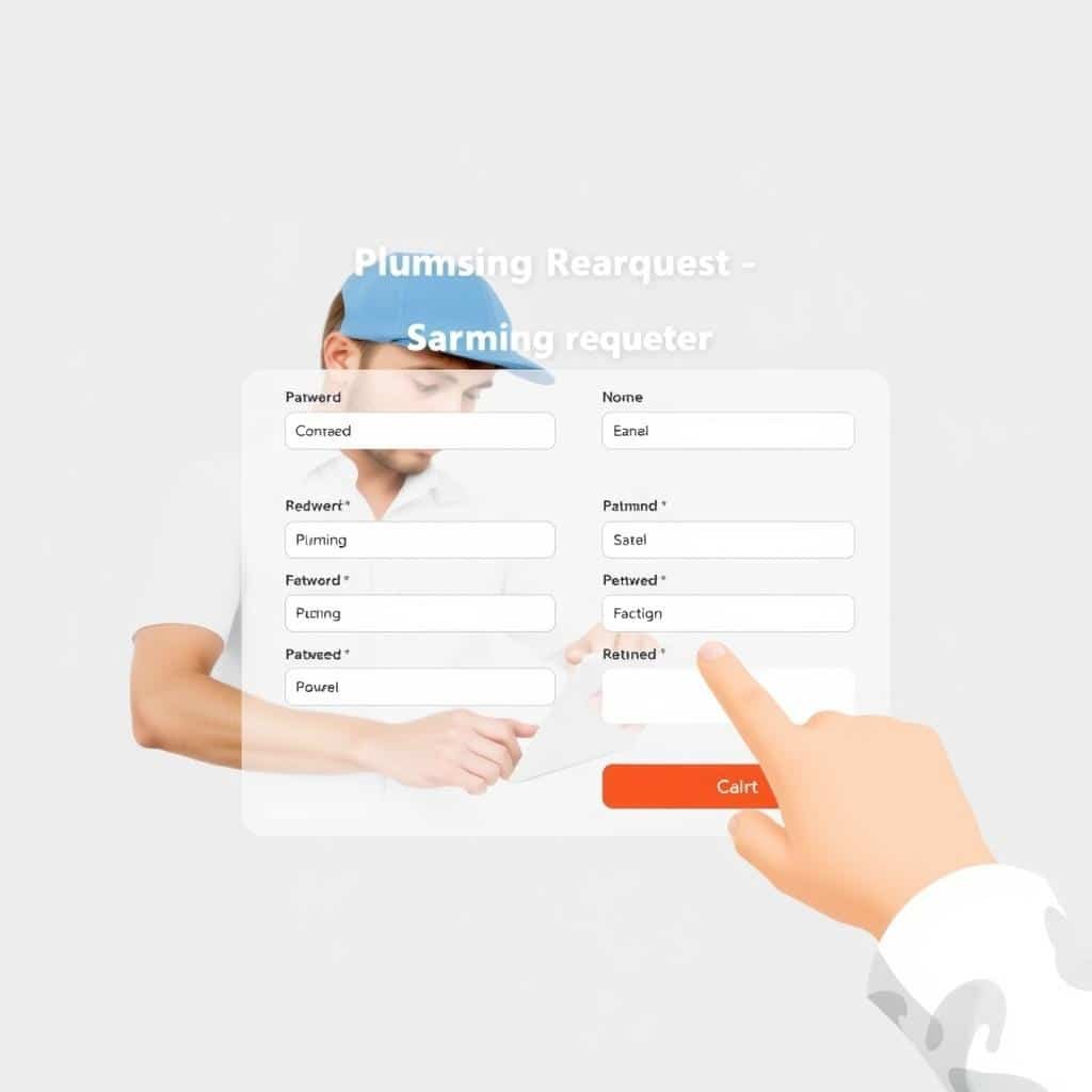 طلب خدمة مقاول صحى عبر الموقع الإلكتروني