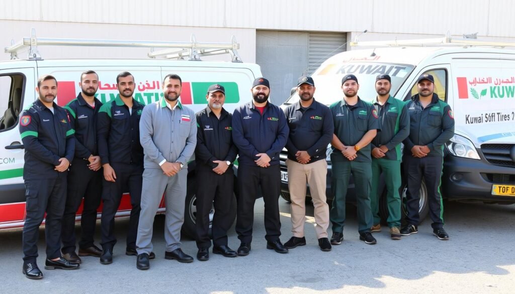 فريق بنشر متنقل الكويت المحترف جاهز لخدمتك