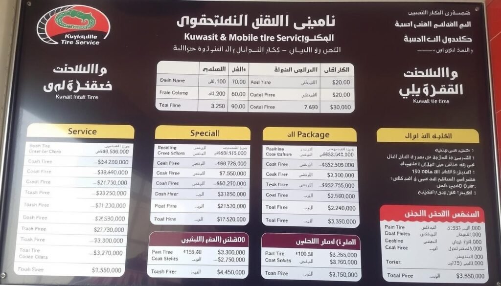 قائمة أسعار خدمات بنشر متنقل الكويت مع عروض خاصة