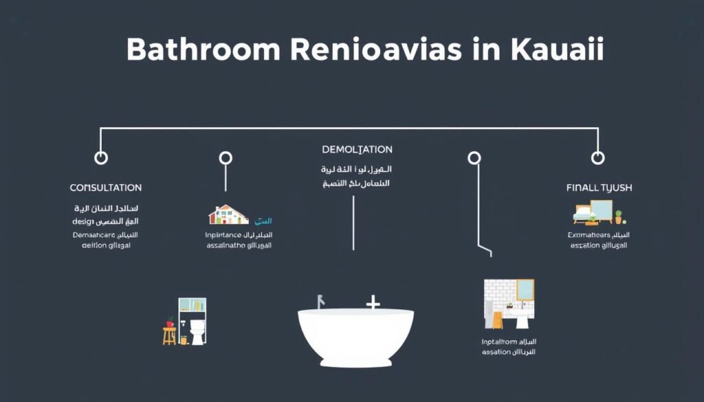 مراحل تجديد حمامات الكويت