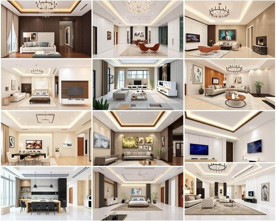 نماذج من تصاميم الديكور الداخلي العصري