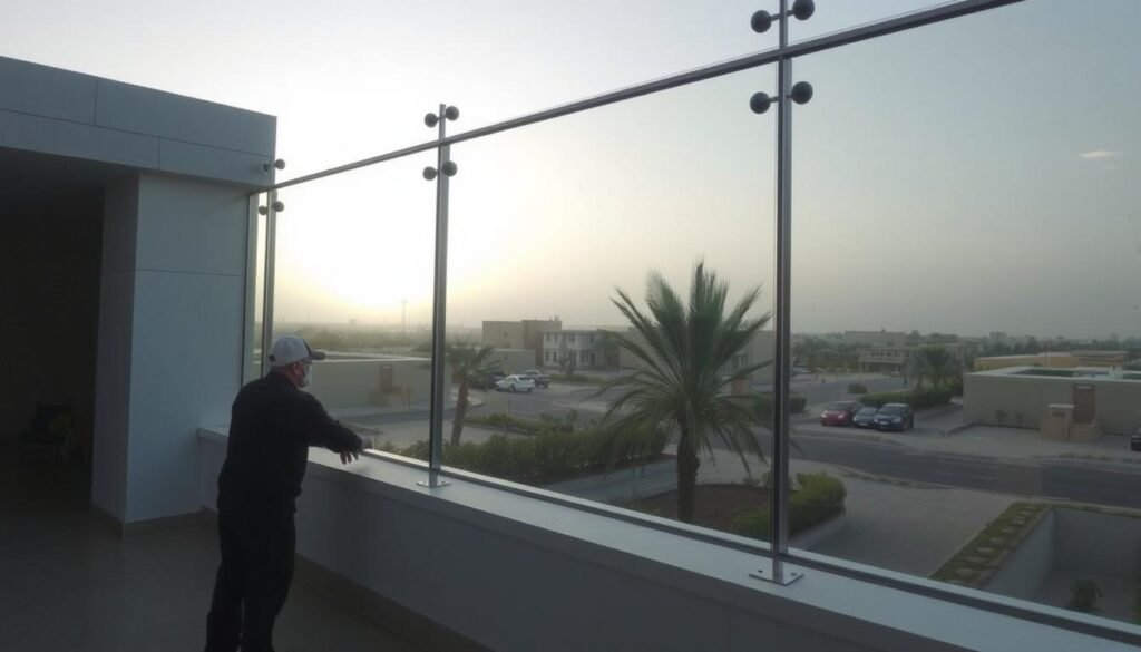 أفضل شركة تركيب زجاج سكريت في الكويت