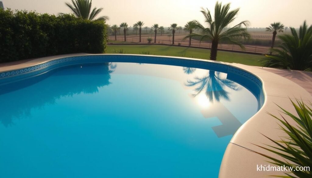 بناء حمامات سباحة فيبر جلاس الكويت