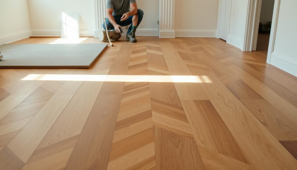 تركيب الباركيه