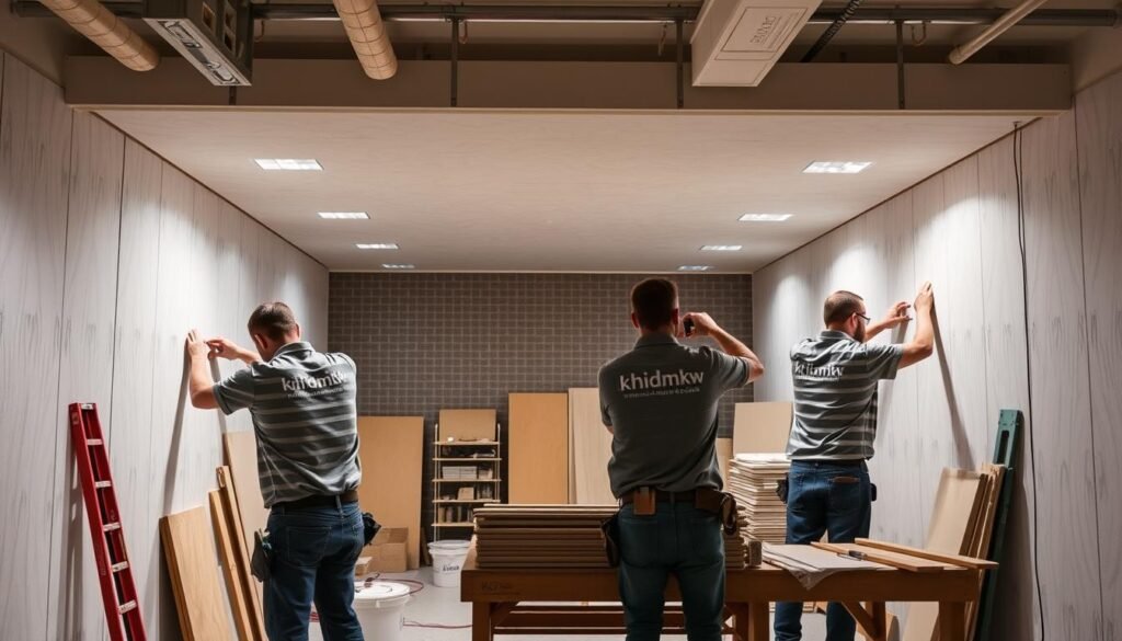 تركيب الجبس بورد