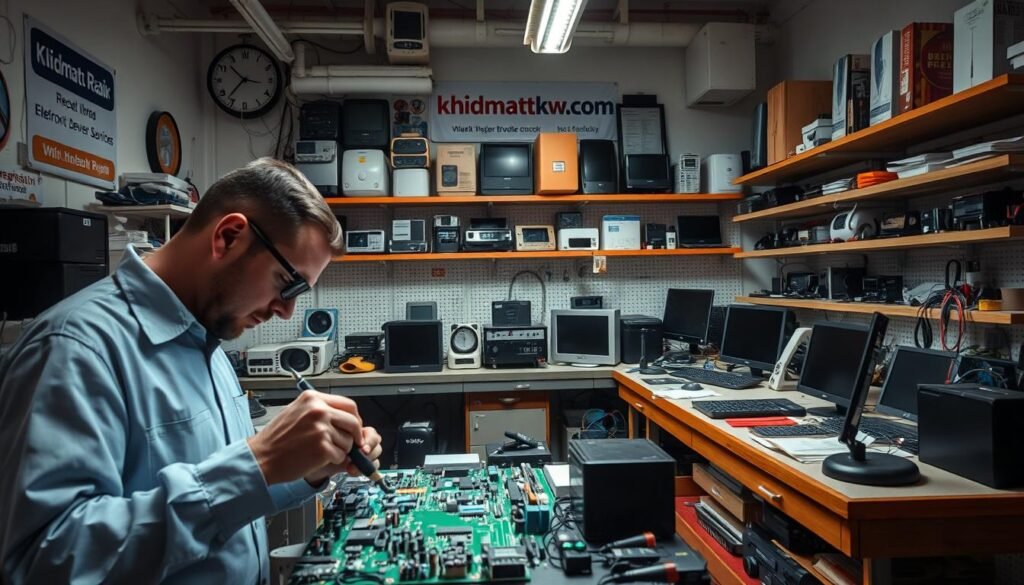 تصليح أجهزة إلكترونية الكويت