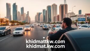 تعلم قيادة السيارات في الكويت