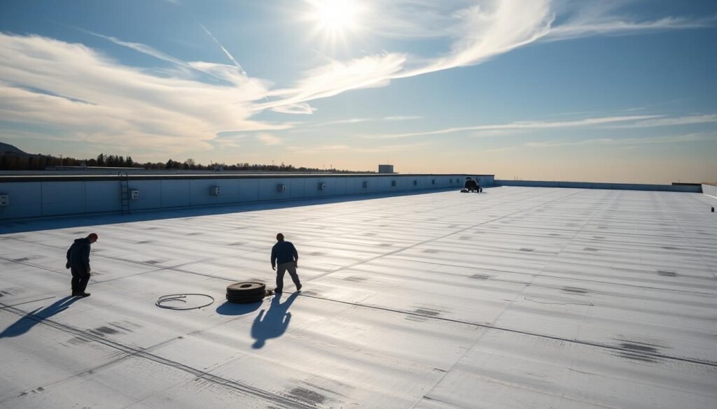 صيانة الأسطح المعزولة