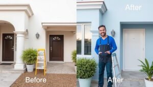 عملاء راضون عن خدمات صباغ الكويت