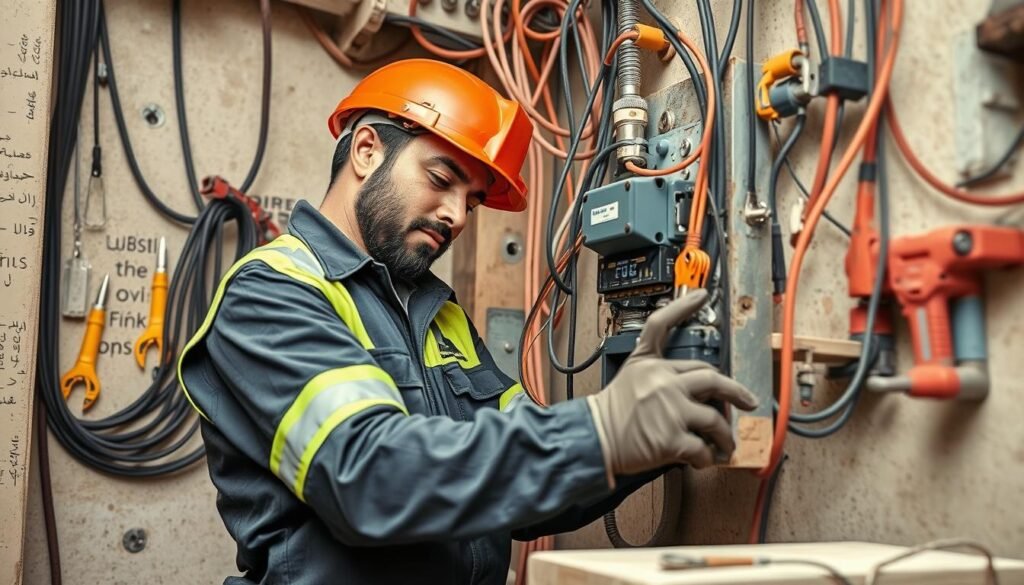 فني كهرباء الكويت