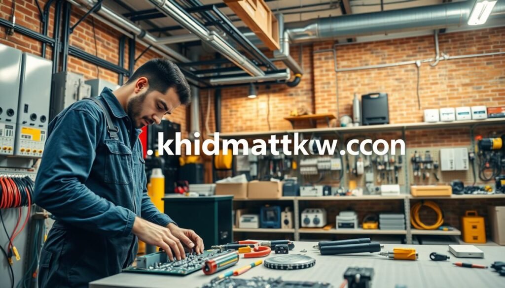 فني كهرباء الكويت