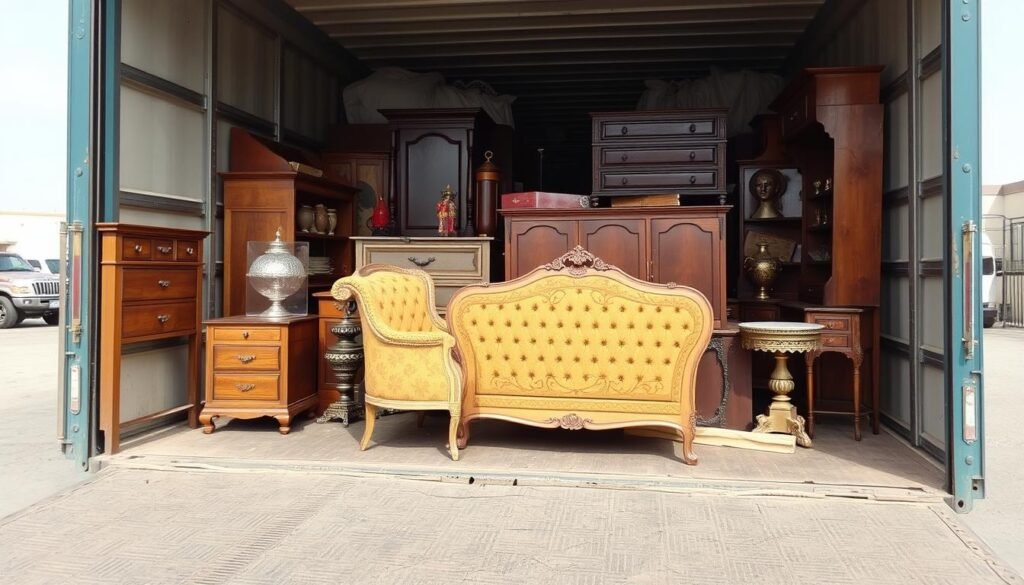 نقل أثاث قديم وأنتيكات الكويت