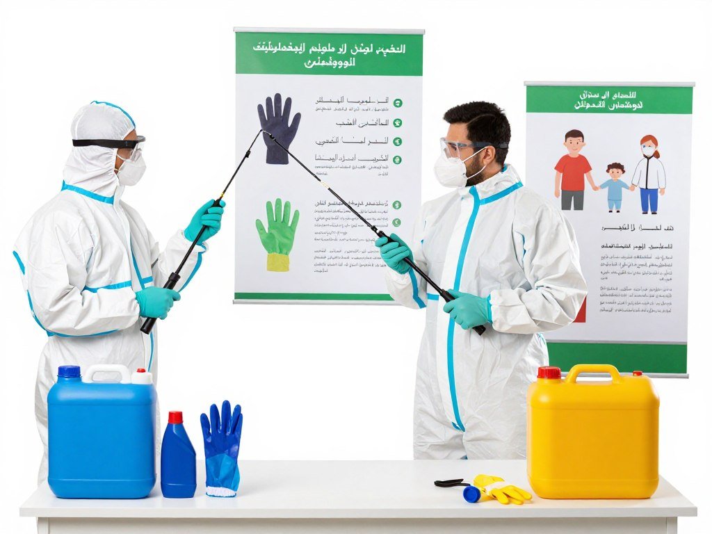 إرشادات السلامة عند استخدام المبيدات الحشرية