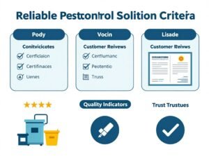 اختيار شركة مكافحة حشرات موثوقة اختيار شركة مكافحة حشرات موثوقة