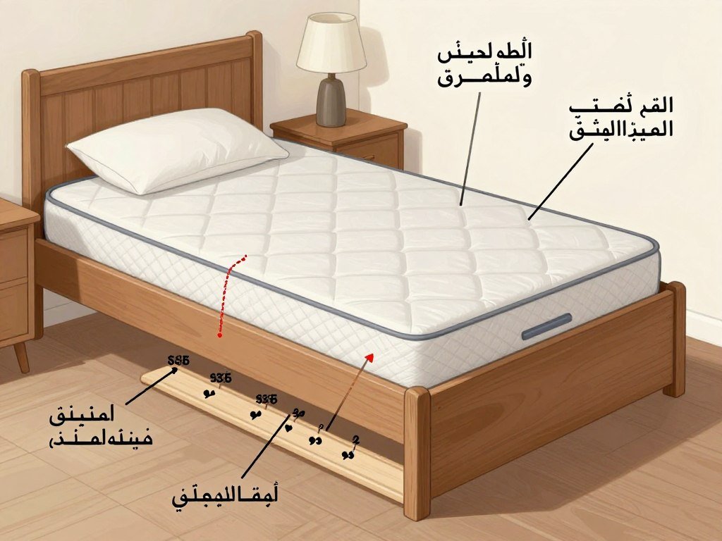 بق الفراش وأماكن اختبائه في المنزل