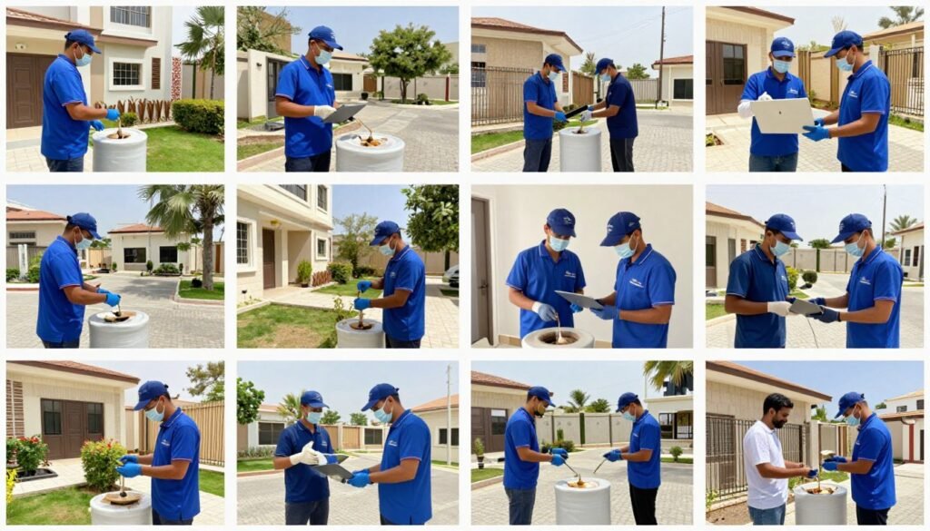 خدمات مكافحة الحشرات المتنوعة في الكويت