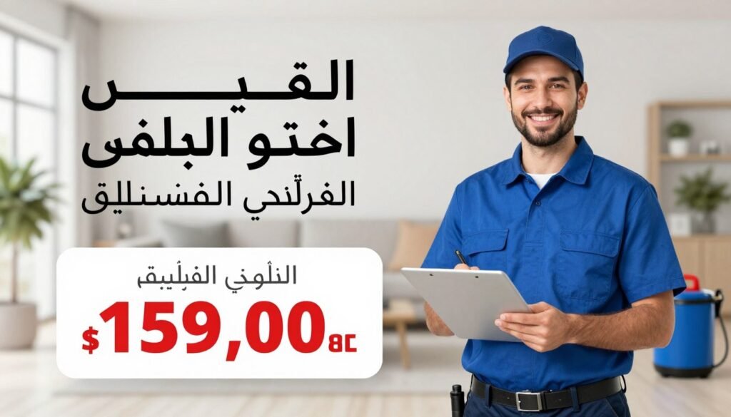 خصومات مكافحة الحشرات في الكويت مع عروض خاصة