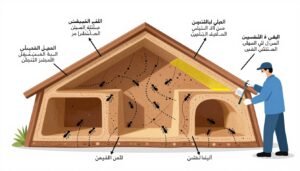طرق مكافحة النمل في المنازل الكويتية