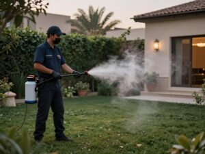 مكافحة الحشرات الطائرة مثل البعوض والذباب في الكويت