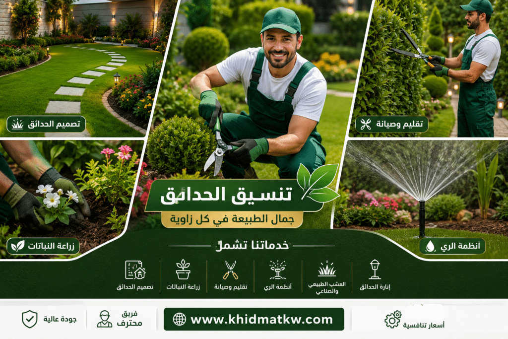 تنسيق حدائق